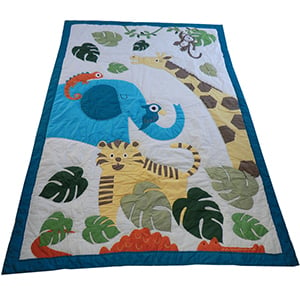 Win a Jungle Quilted Bedspread this June!